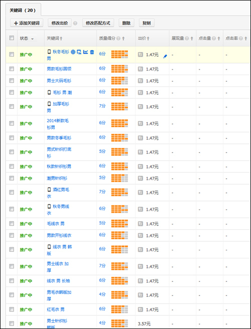 淘寶運營:如何篩選新計劃的首批關鍵詞? - 第10張 | vicken電商運營